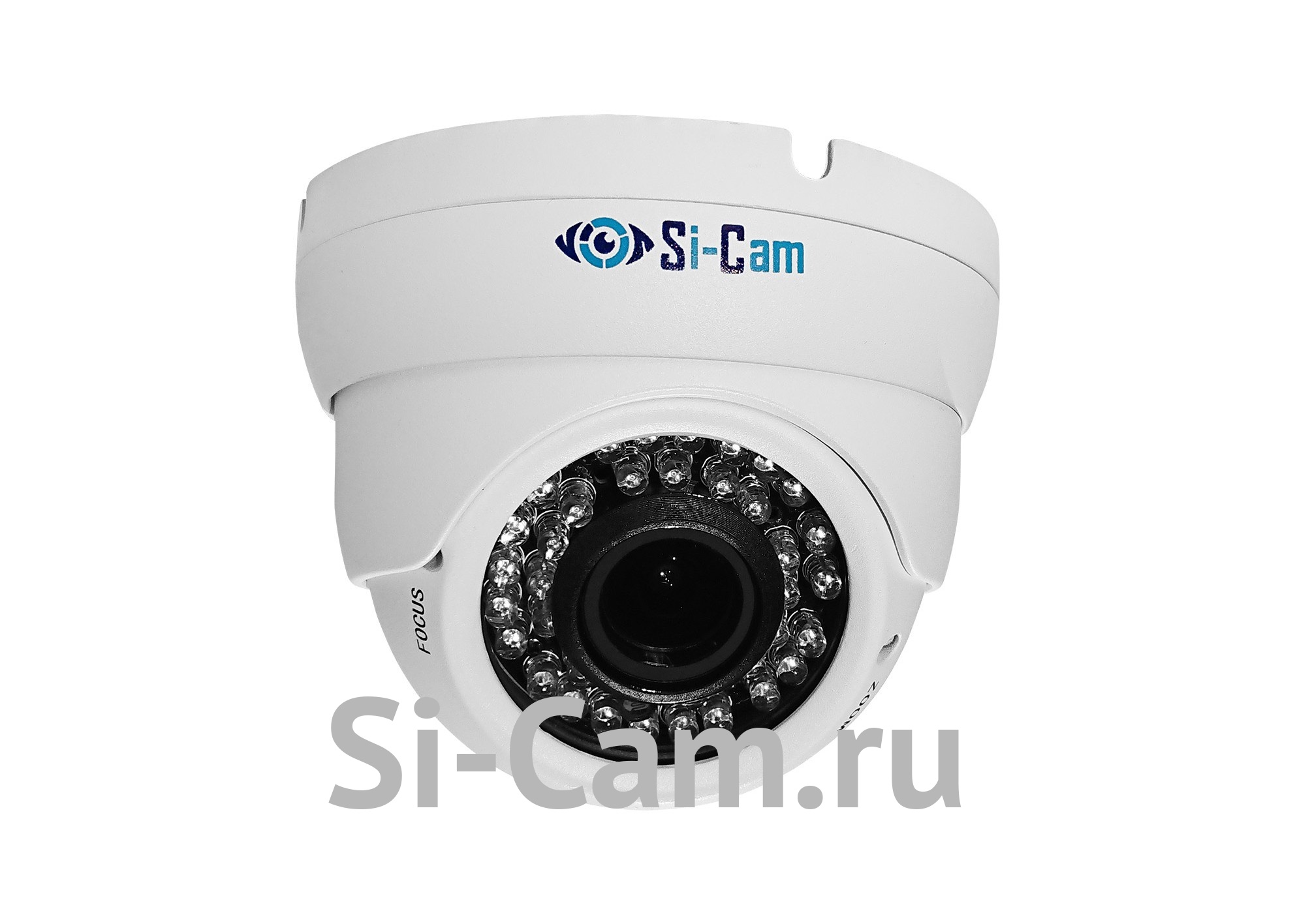 Si-Cam SC-HL202V IR Купольная уличная антивандальная AHD видеокамера (2Mpx, 1920*1080, до 25 к/с)