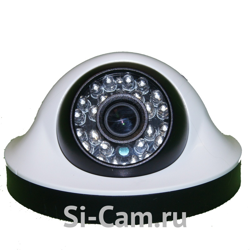 Si-Cam SC-HS203F IR Купольная внутренняя AHD видеокамера (2Mpx, 1920*1080 (25/30 к/с)