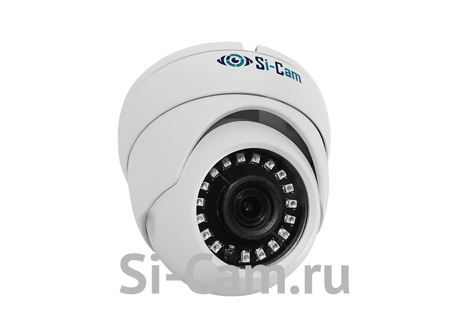 Si-Cam SC-DS202F IR Купольная уличная антивандальная IP видеокамера, 60fps