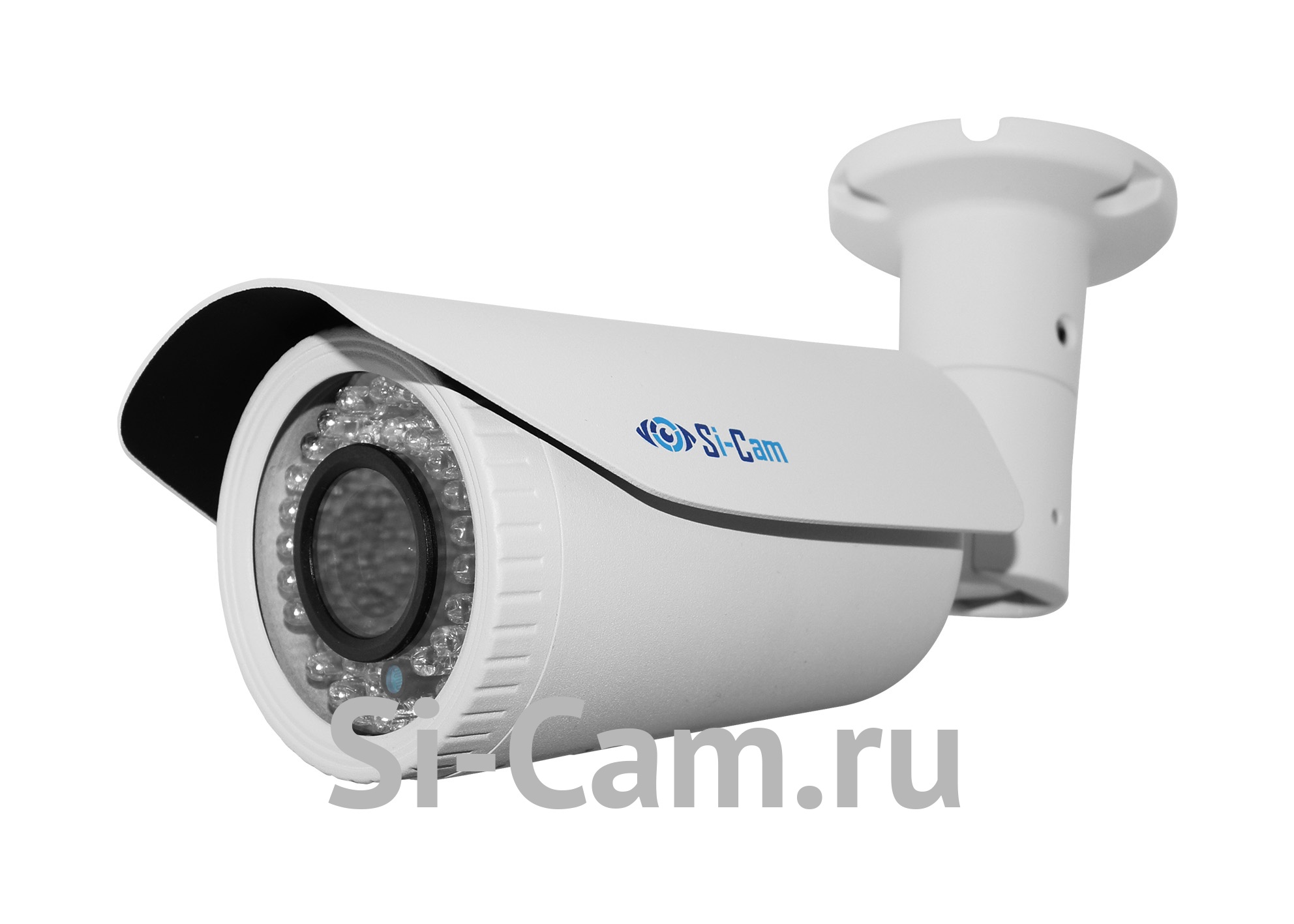 Si-Cam SC-StHSW201V IR Цилиндрическая уличная AHD видеокамера  (2Mpx, 1920*1080, 25к/с,  WDR 120 db)  