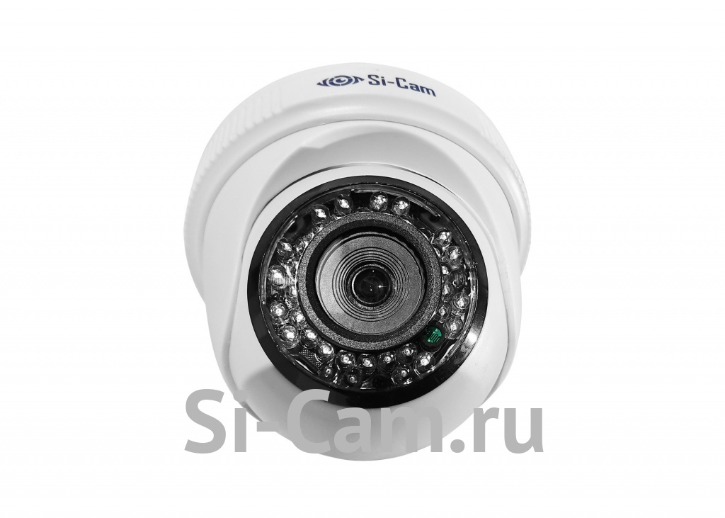 Si-Cam SC-DL404F IR Купольная внутренняя IP видеокамера  (4Mpx, 2560*1440, 25 к/с)