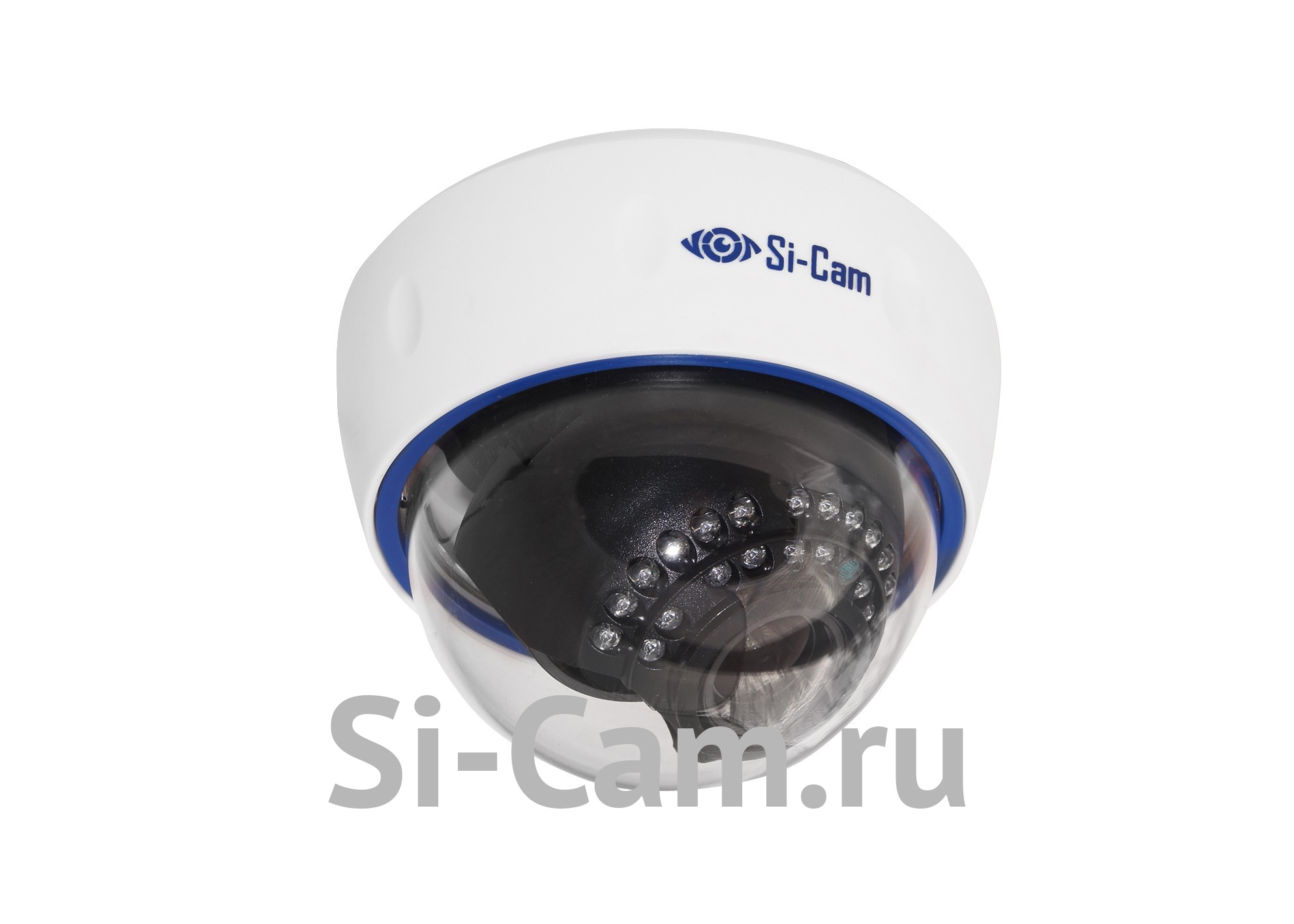 Si-Cam SC-D500V IR Купольная внутренняя IP видеокамера, 25 fps